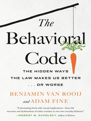 cover image of The Behavioral Code